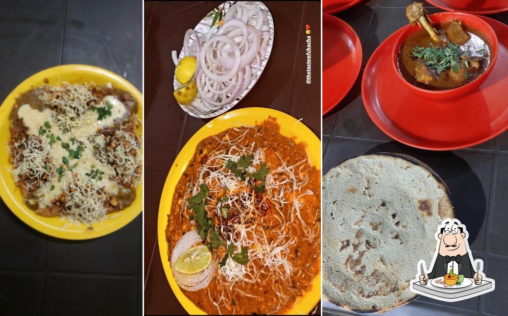 Food at The Taste of Chacha - Tawa fry & Deshi Non-veg