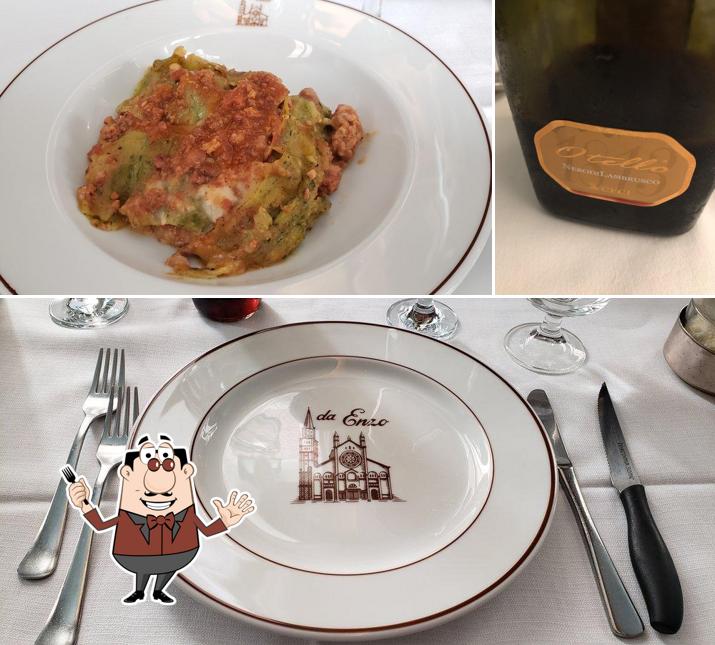 Tra le varie cose da Ristorante da Enzo si possono trovare la cibo e birra