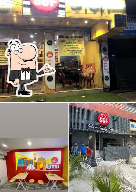 The interior of SGF Restaurant