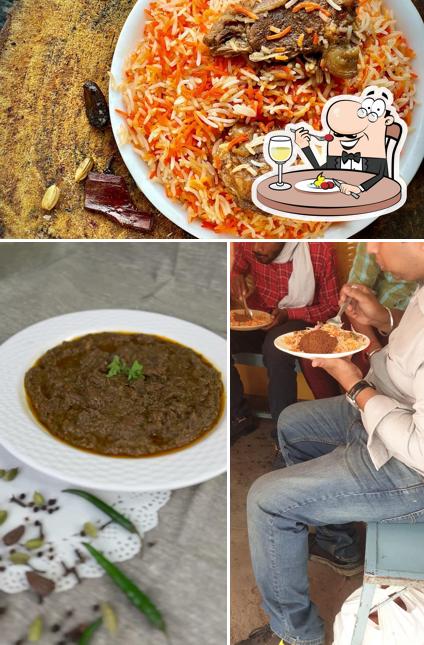 Meals at Sahu Biryani