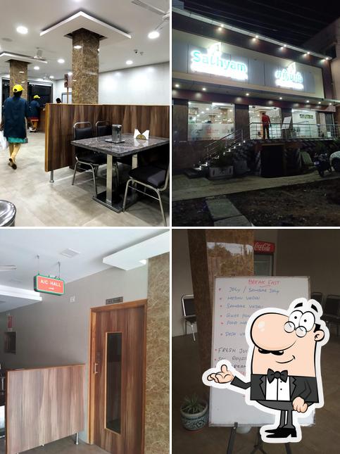 Check out how Sathyam Vegetarian Restaurant looks inside