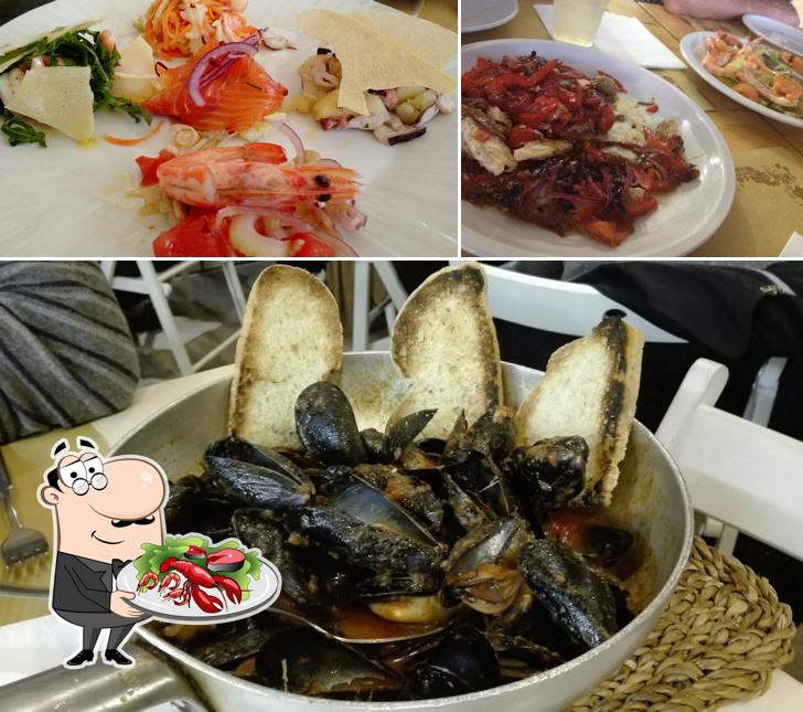 Scegli tra i vari piatti di mare offerti a Stuchin Del Port