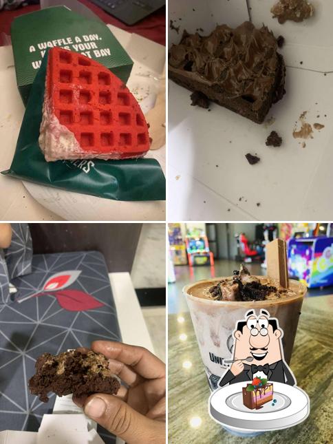 Chocolate cake at United Farmers Creamery