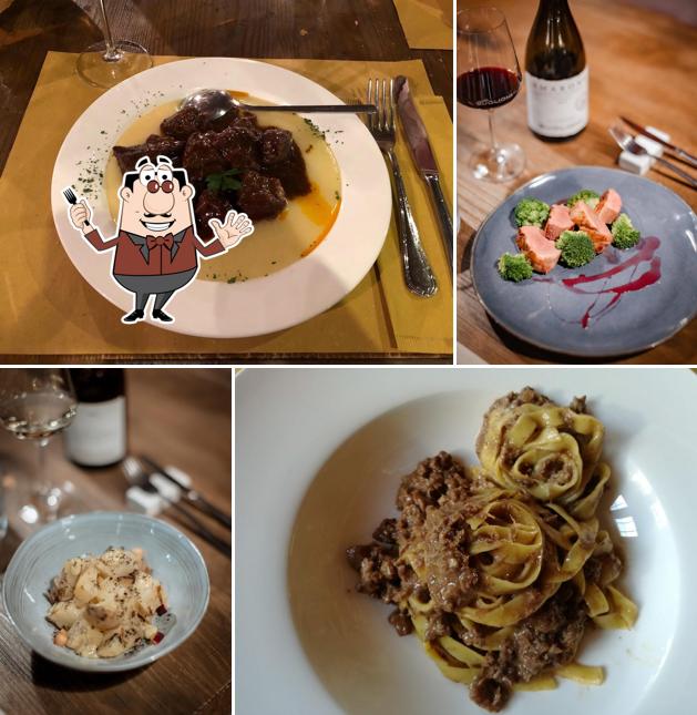 Platti al Enoteca del Bugiardo con wine shop Buglioni