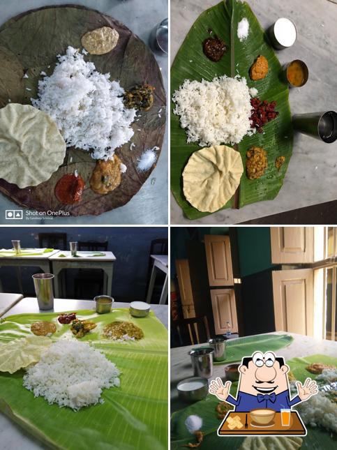Meals at Anand Bhavan