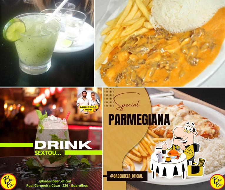 Comida em Baden beer