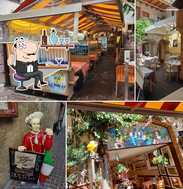Gli interni di Bar Spaghetteria Da Titano Di Fort Enea