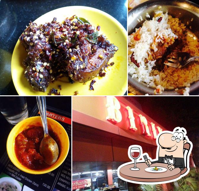 Food at Biriyani Hut