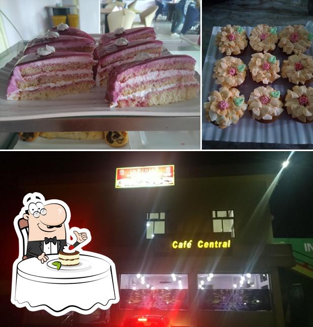 Cafe Central serves a variety of sweet dishes