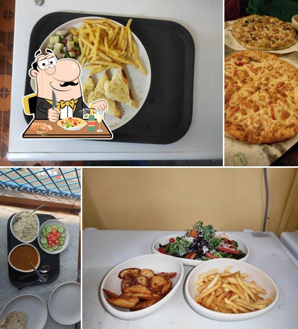 Meals at Nosh garden cafe and hostel