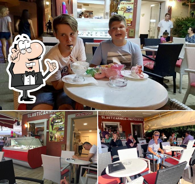 Gli interni di Sport Bar