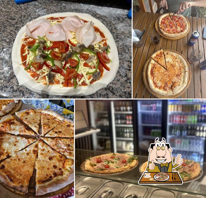 Choisissez de nombreux types de pizzas