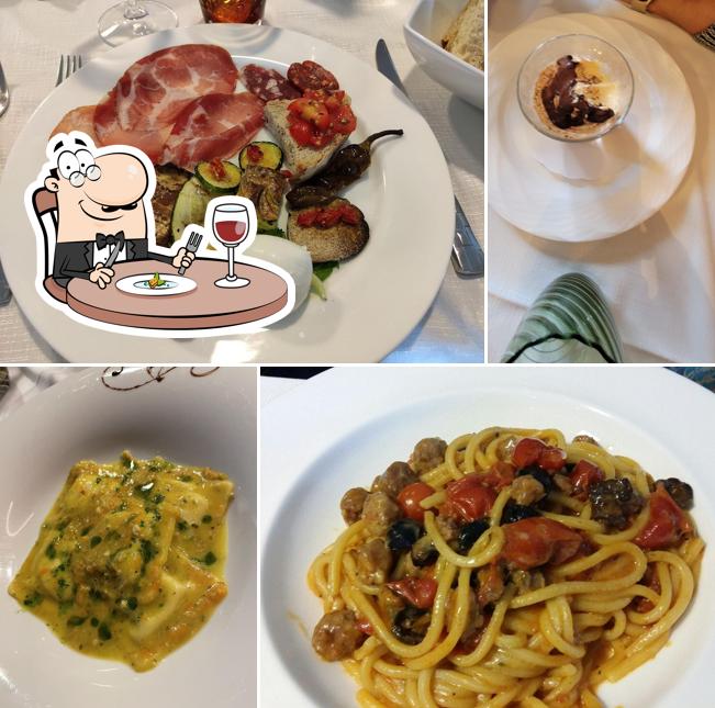 Platti al Osteria Antica Piazzetta