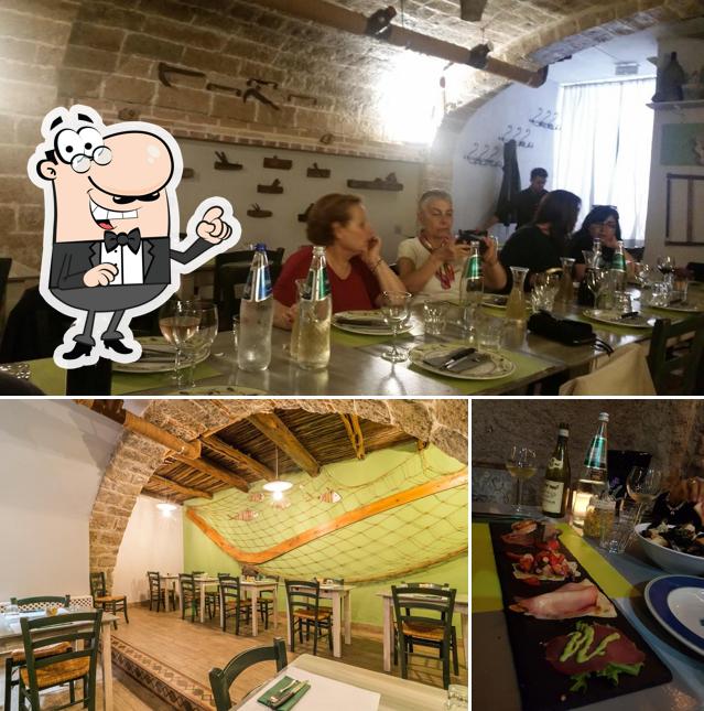 Gli interni di Pomata Bistrot