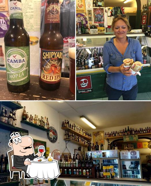È gradevole bersi un bicchiere di vino a Birra e acciughe