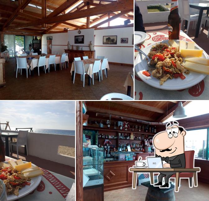 Gli interni di Lido American Beach Restaurant