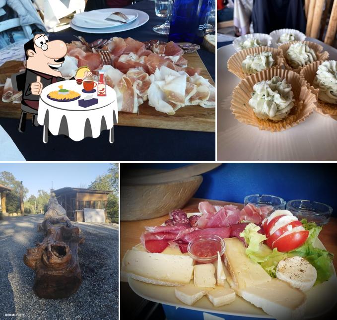 Piatto di formaggi al Agriturismo Cascina la Masca