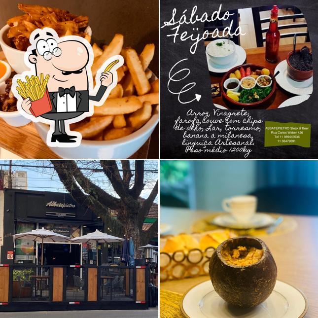 At Abbatepietro Steak & Beer you can get fries