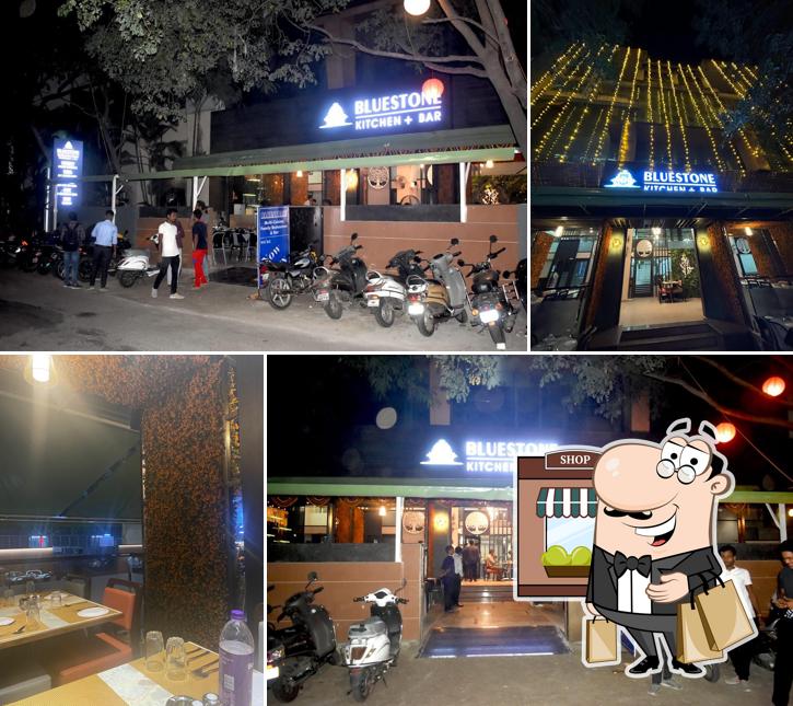 The exterior of Bluestone Kitchen and Bar