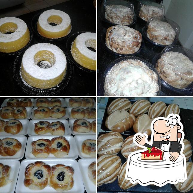 Caramelo's Pães e Doces serve uma gama de pratos doces