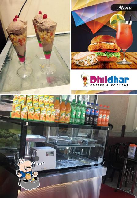 This is the photo displaying food and interior at Dhildhar coffee & coolbar