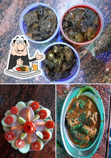Food at Duggar Dawat डुग्गर दावत