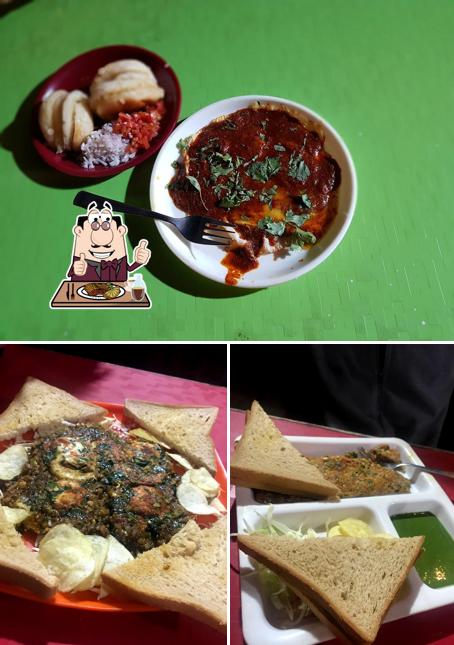 Try out meat dishes at Egg Station