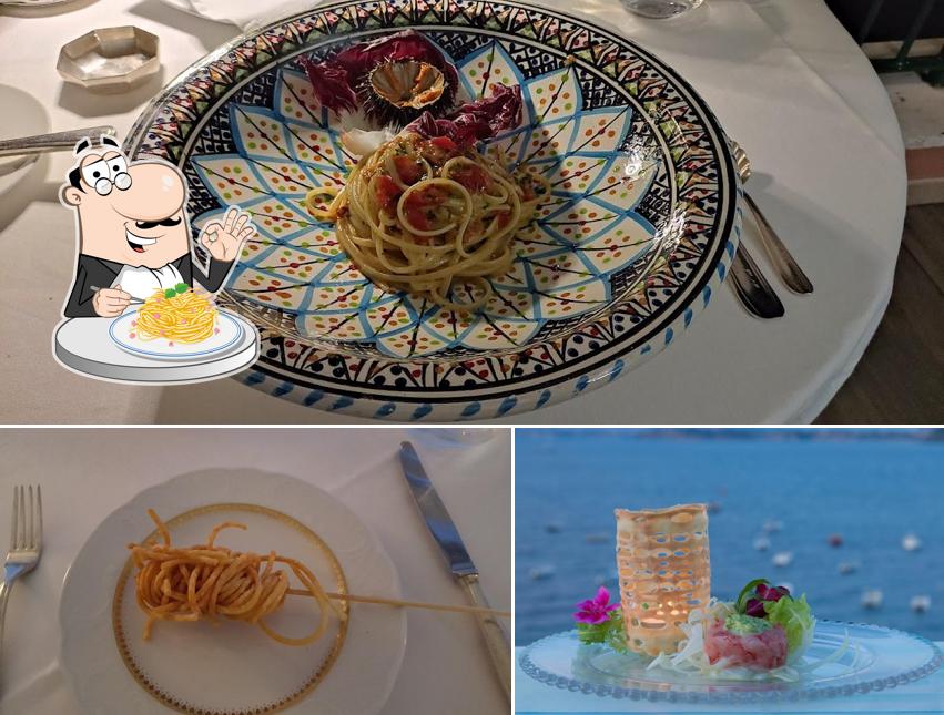 Spaghetti alla carbonara al Ristorante La Lampara