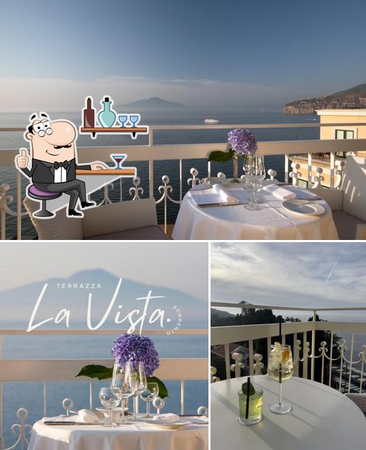 Gli interni di La Vista Sorrento