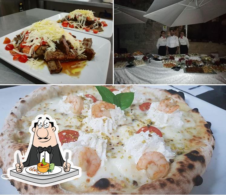 Cibo al le corti di laurito
