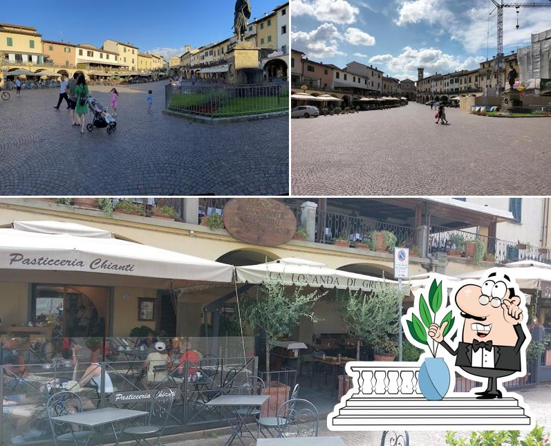 Puoi goderti l'aria fresca da seduto all'esterno di Pasticceria Chianti