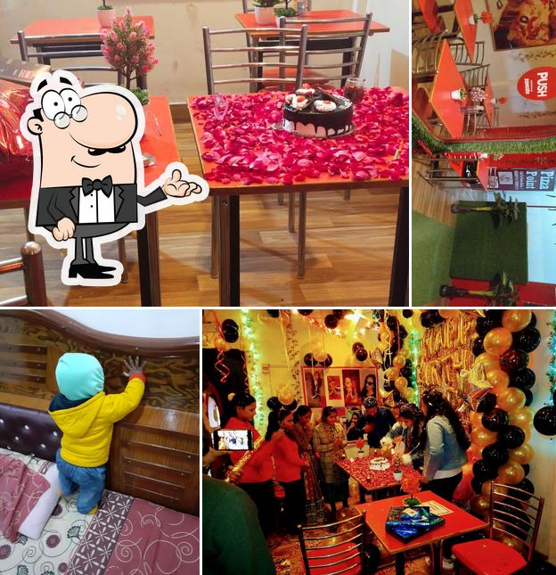 The interior of Pizza point
