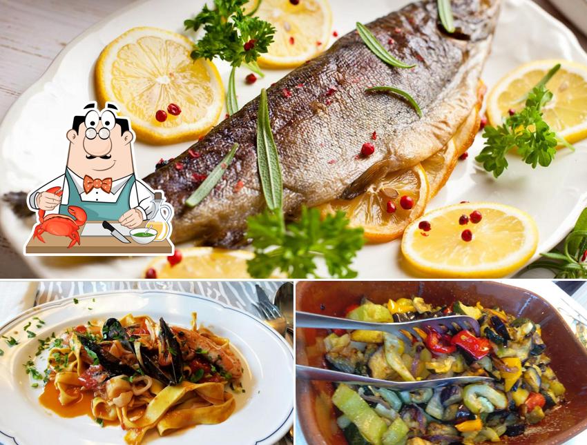 Ristorante Pizzeria Bar Luna Blu Pesce & Carne propone un'ampia selezione di pasti di mare