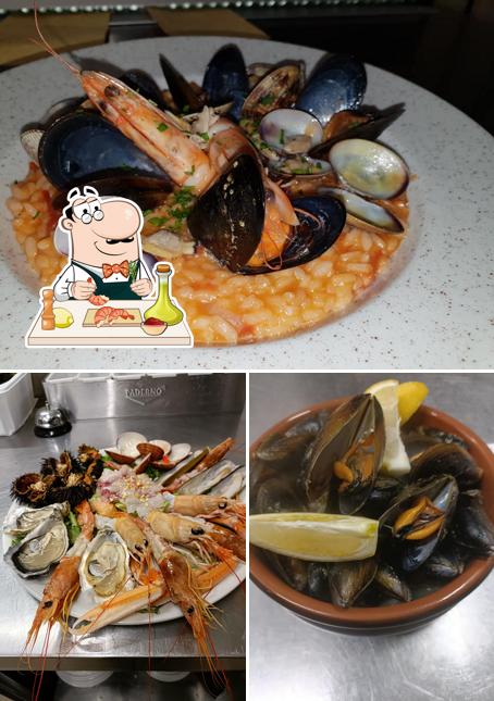 Ordina la cucina di mare a Ristorante Rustichello Pizzorante