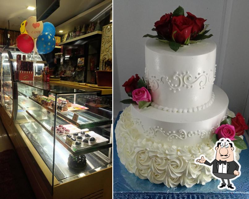 The interior of Sartaj Cake Parlour