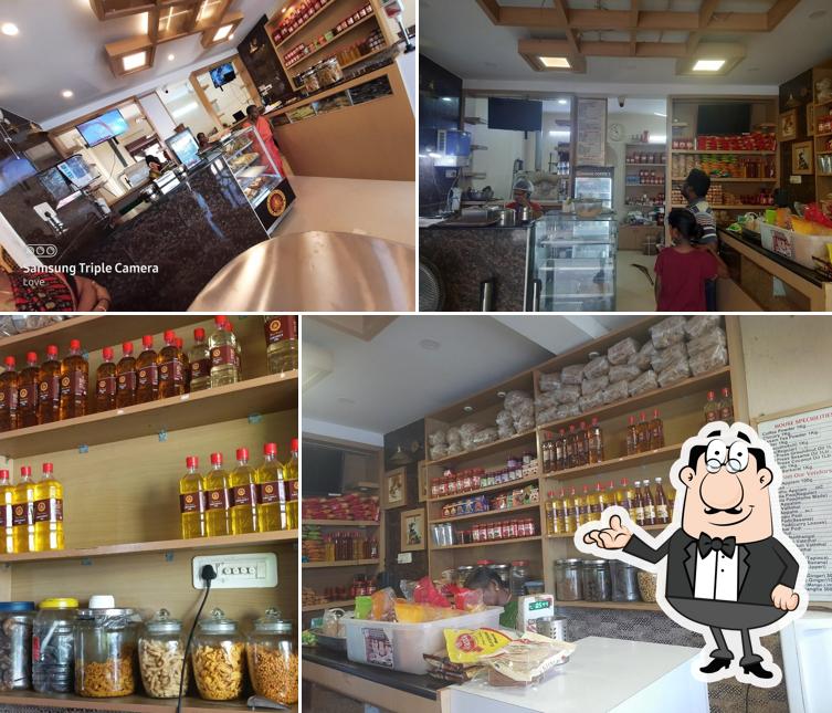 The interior of Thiruninravur Sudha Coffee Works