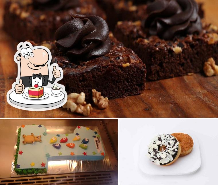 Ribbons & Balloons serves a variety of desserts