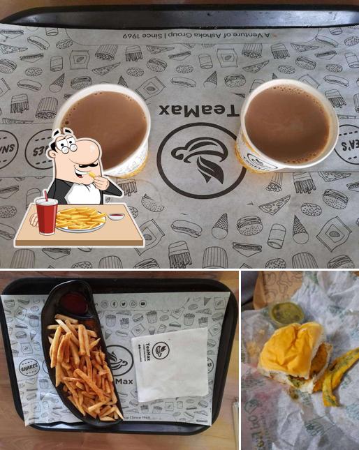 French fries at TeaMax Cafe