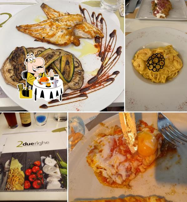 Platti al Pizzeria 2due righe