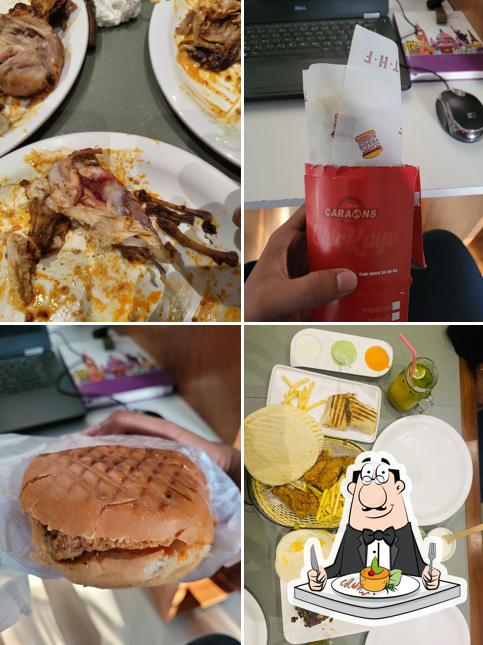 Food at Chickago Arabic shwarma