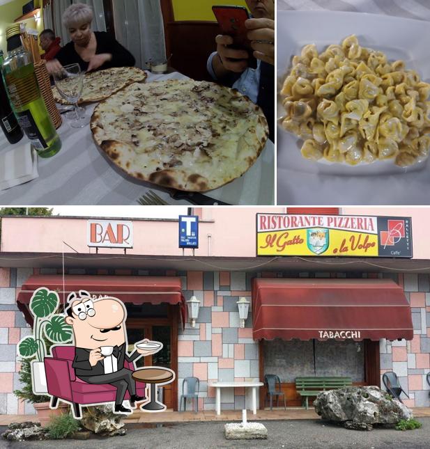 Gli interni di Il Gatto e La Volpe RISTORANTE PIZZERIA