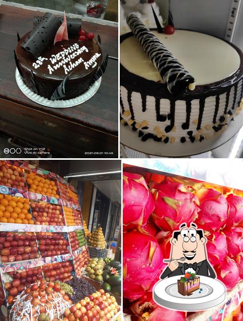 Chocolate cake at Jaya Bakery