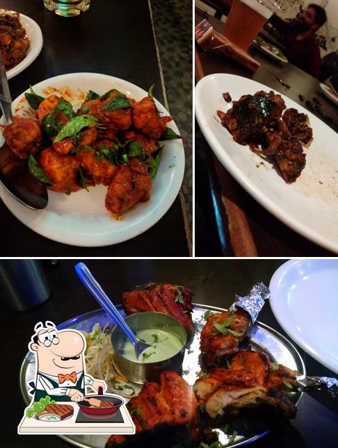 Get meat meals at Kholi Mane Restaurant