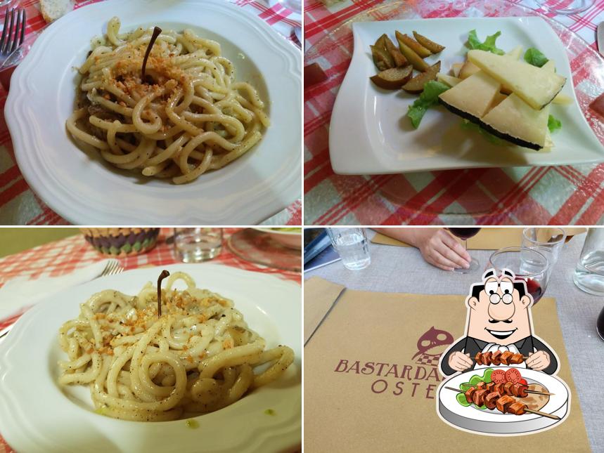 Cibo al Osteria Bastarda Rossa