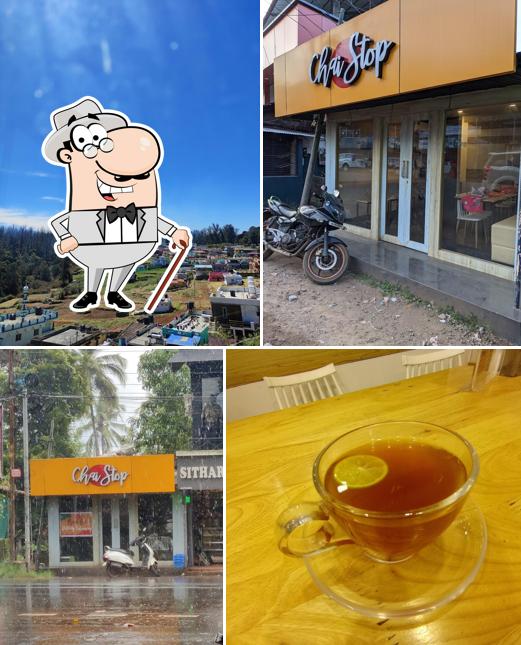 The exterior of Chai Stop