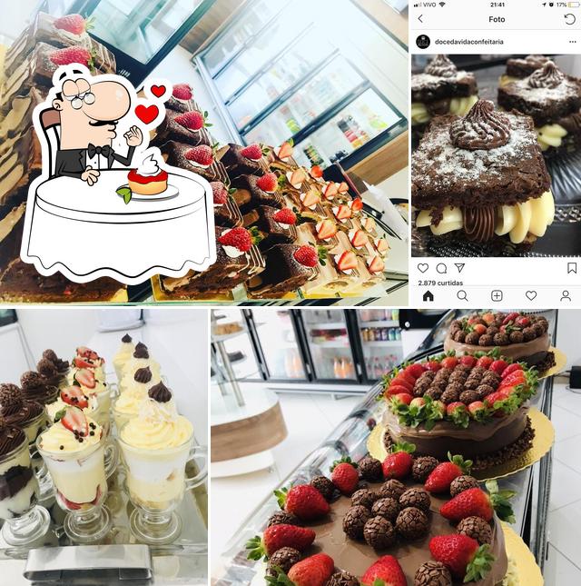 Chantilly’n provê uma escolha de pratos doces