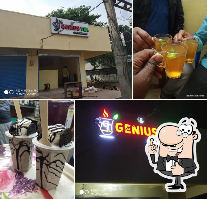 Here's a picture of GENIUS TEA