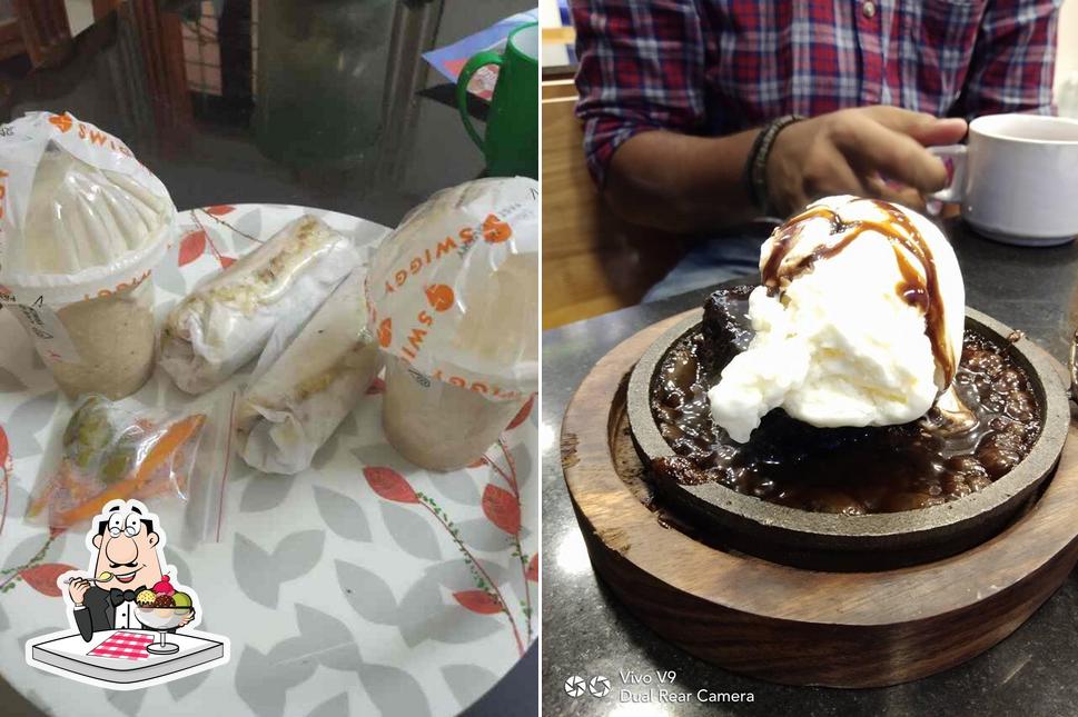 Greeno serves a variety of desserts