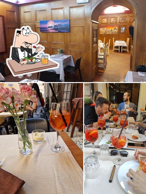 La immagine di cibo e interni da Hostaria I Fratellini