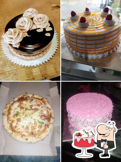 Red velvet cake at The cake Palace दी केक पैलेस